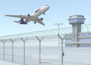 2D ограждения для аэропортов и аэродромов во Владивостоке