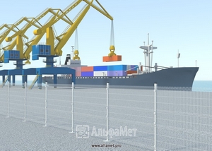 2D ограждения для морских и речных портов во Владивостоке