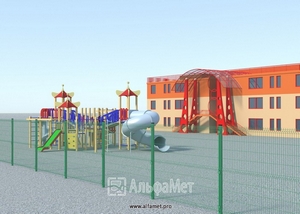 2D ограждения для школ и детских садов во Владивостоке